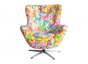 scribble chair by lorraine osborne
